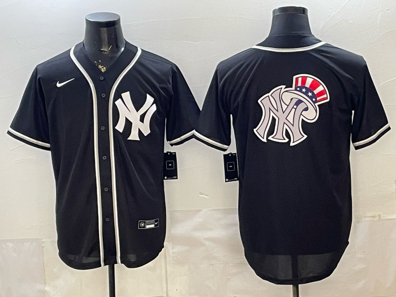 Men 2026 New York Yankees blank black Nike MLB Jersey 036501